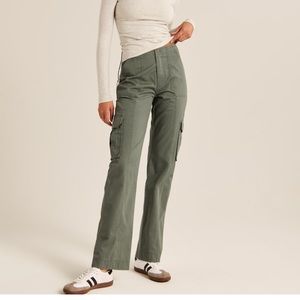 Abercrombie Green Cargo Pants